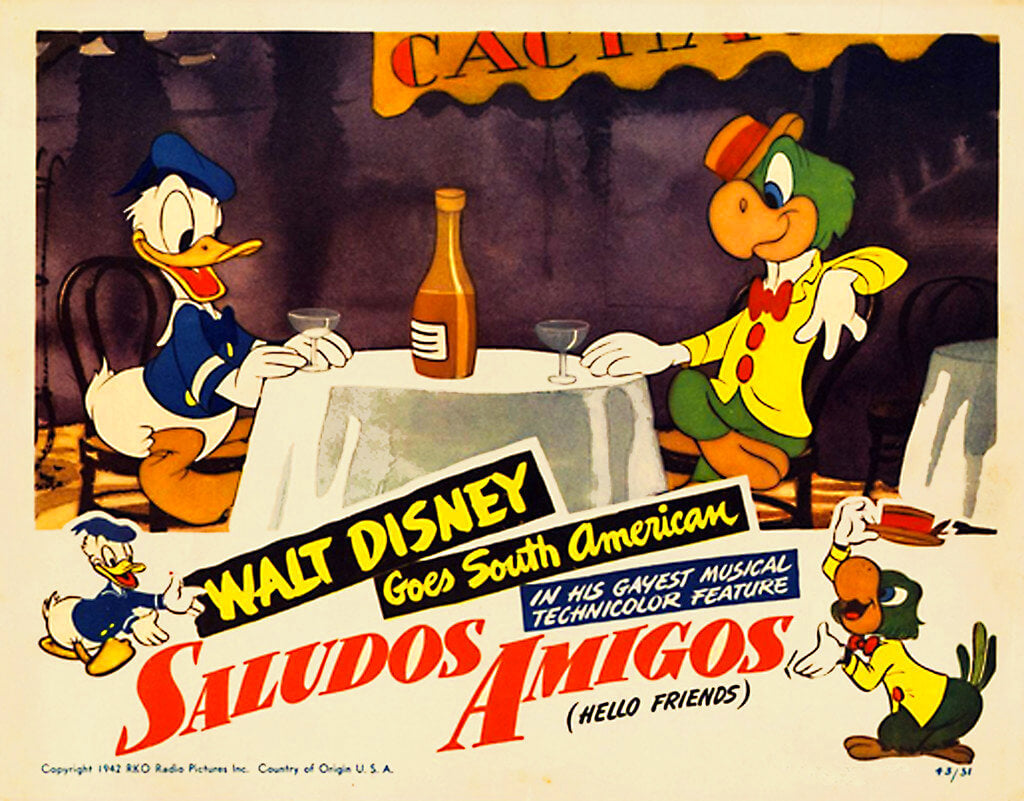 "Saludos amigos", Disney, Hitler y Condorito