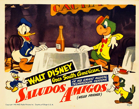 "Saludos amigos", Disney, Hitler y Condorito