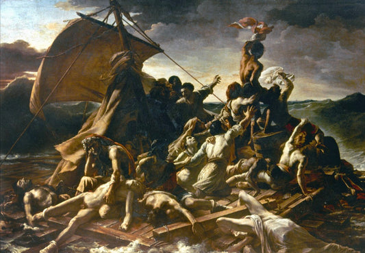 Estuvieron dos semanas sobe una balsa en el océano