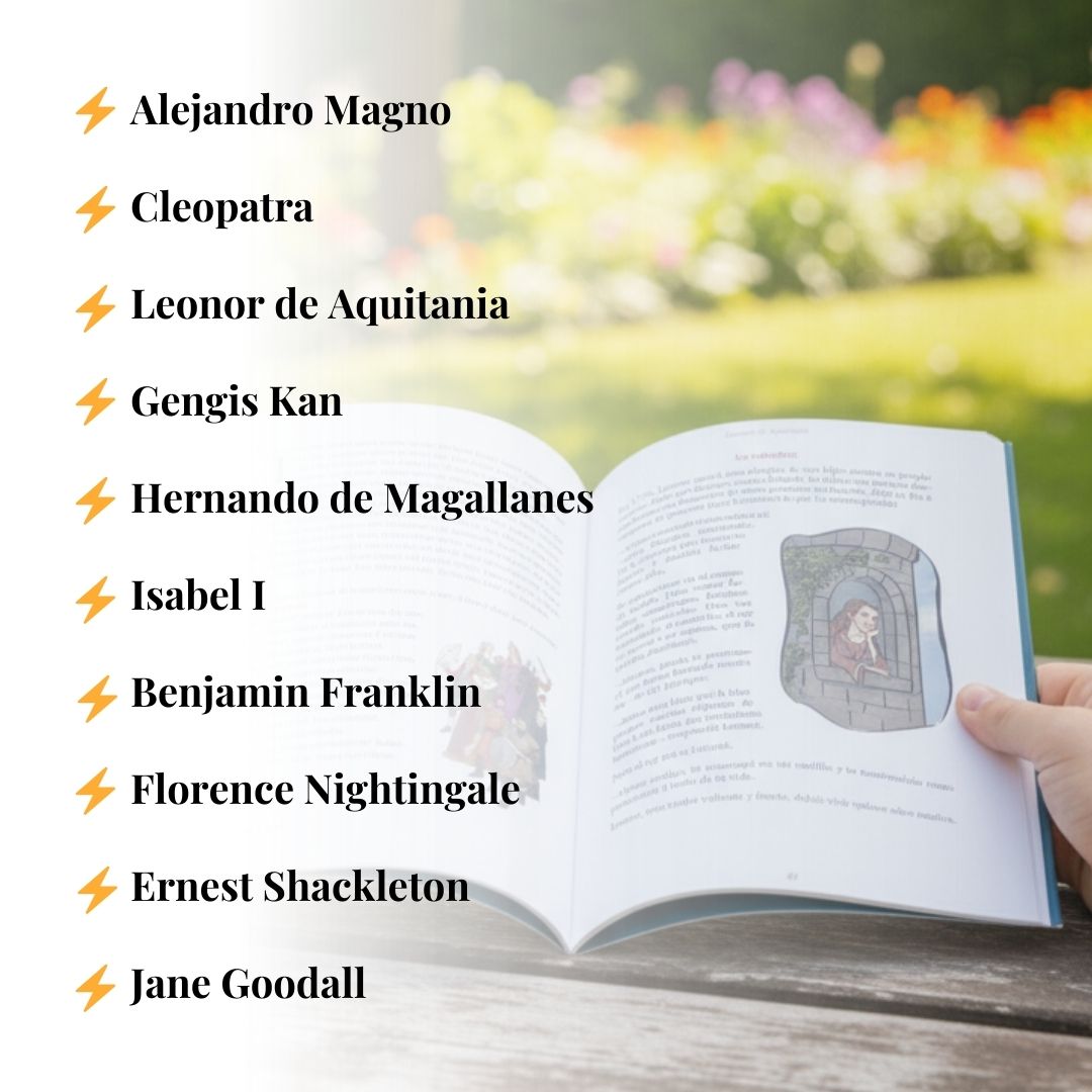 Libro Gigantes de la historia: 10 personajes que cambiaron el mundo