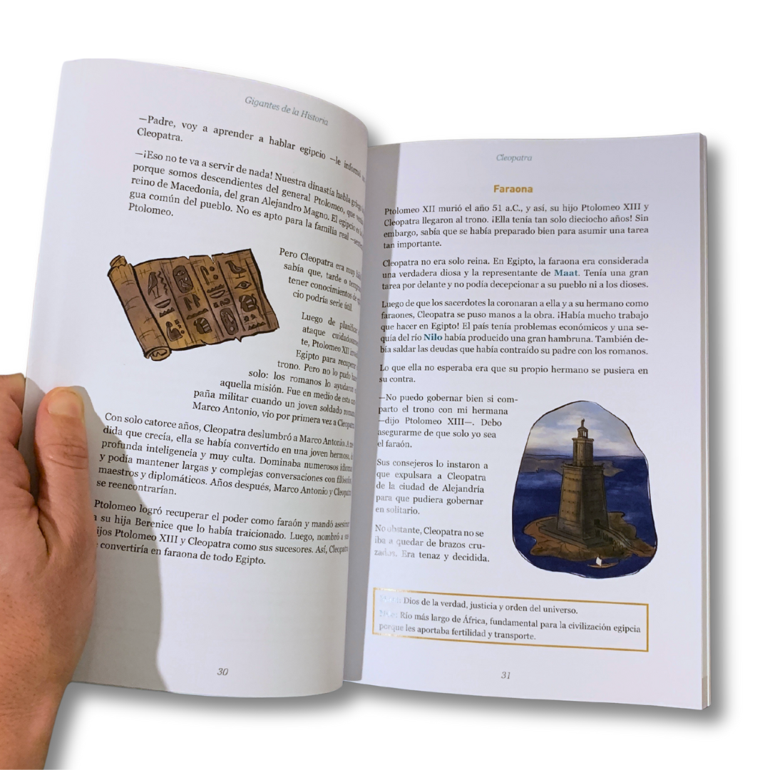 Libro Gigantes de la historia: 10 personajes que cambiaron el mundo