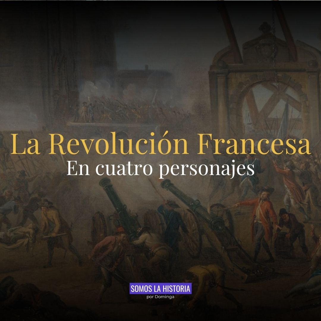 Clase online: La Revolución Francesa en cuatro personajes