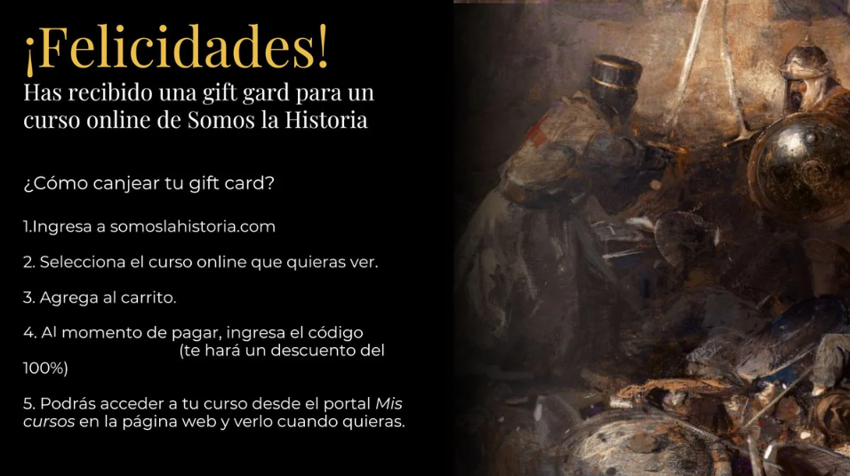 Regala un curso online (Gift Card digital)