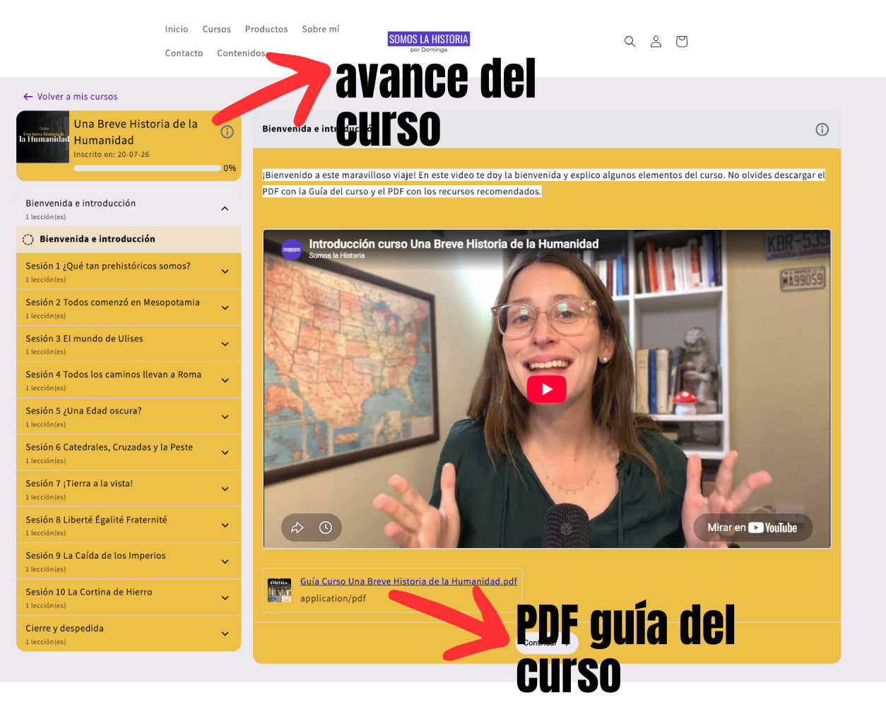 Curso Una Breve Historia de la Humanidad - El curso ideal para entender la historia