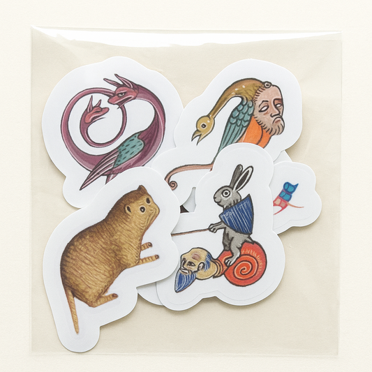 Stickers medievales (set de 5)