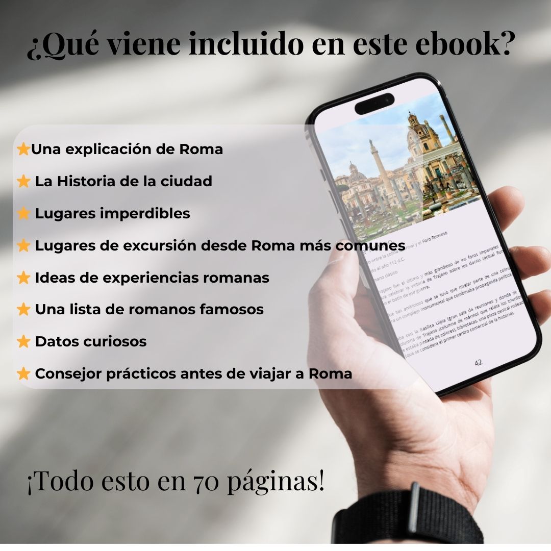 Ebook: tu guía de Viaje para Roma
