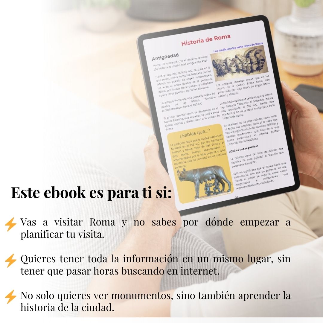 Ebook: tu guía de Viaje para Roma